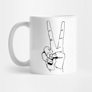 Peace Hand Mug